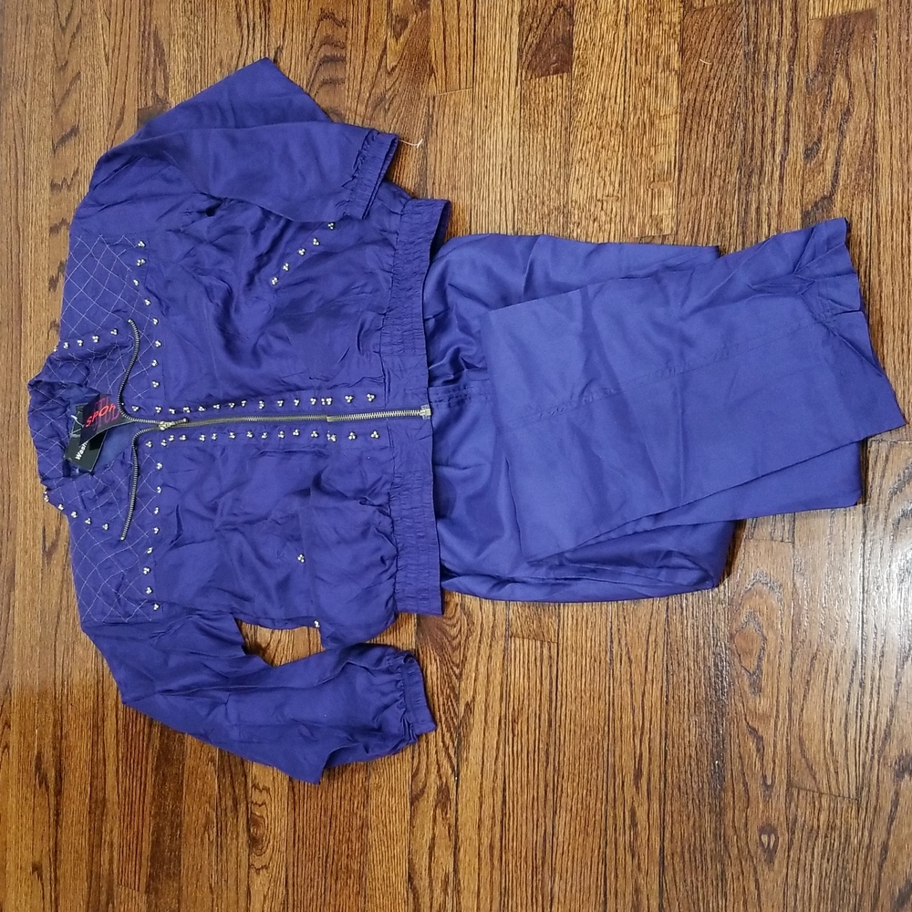 VTG STUDIO SPORTIF 2 pc Silk Active Wear Set